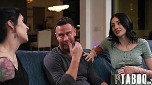 Pregnant Couple's Taboo Cravings with Anna De Ville