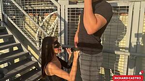 Talking To Wife While Eating Her Friend's Pussy