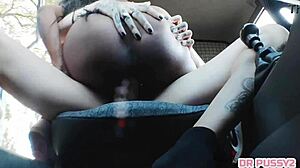 Squirting in the car within six minutes riding my husband's best friend