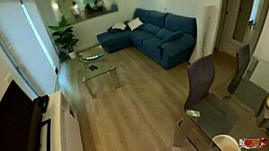 Oops, took stepdad’s pill, but stepmom helped me finish hard!