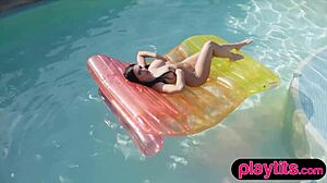 hey, wanna see my curvy milf body wet and nude by the pool?