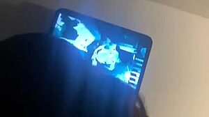 I give her a sloppy blowjob with face fucking