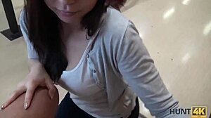 Stranger offers cash for bar sex.