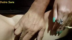 Latina amateur gives blowjob to Uber driver