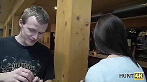 Stranger offers cash for bar sex.