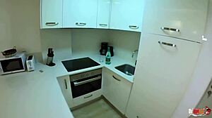 Oops, took stepdad’s pill, but stepmom helped me finish hard!