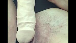 while boyfriend drives i tease him with my toy