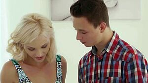 Zazie Skymm Rides Big Cock In Office Deepthroat