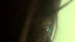 I give her a sloppy blowjob with face fucking