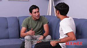 Intense Threesome Sparks Deep Emotions With Maria Rojas And Her Step-Brother