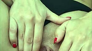 while boyfriend drives i tease him with my toy