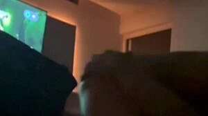 Real amateur couple enjoys intimate moments