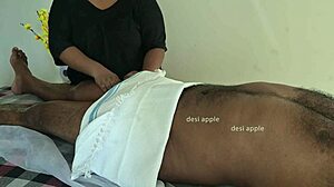 Experience The Ultimate Fantasy Massage With Oiled Indian Beauty!