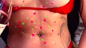 I visited my neighbor's wife and we had an intimate encounter in lingerie