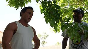 tiffany nacke is paid for pool group sex, featuring double vaginal