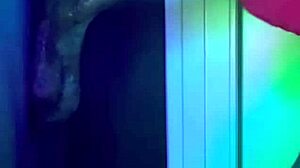 Chubby Danni Dawson uses fucking machine to ream her pussy in masturbation.