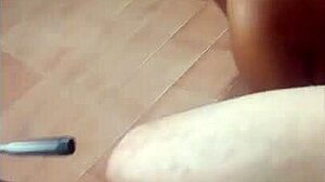 Horny teacher gets pussy and mouth filled with cum