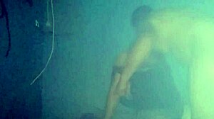 mexican milf prostitute fucking and smoking with creampie