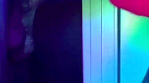 Chubby Danni Dawson uses fucking machine to ream her pussy in masturbation.