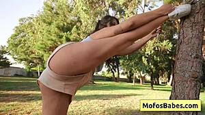 cami strella seduces friend with big natural boobs and sexy feet