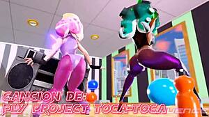 toca toca teen shakes it with wild twerk moves