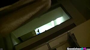 Naughty Jenny sucks closeup, making him cum in seconds
