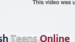 Gorgeous british 18 year old sucking cock with pure lust