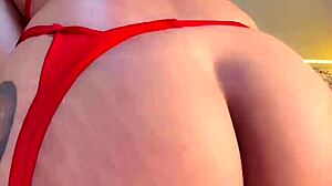 I visited my neighbor's wife and we had an intimate encounter in lingerie