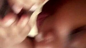Ebony Milf Demonstrates Excellent Neck Skills Sucking Cock Deeply