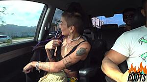 Caroleta Roots in Threesome Gets Horny, Offers Tight Ass