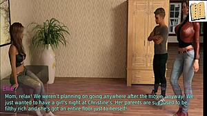 Blonde Amateur Wife and Stepmother in Homemade Scene