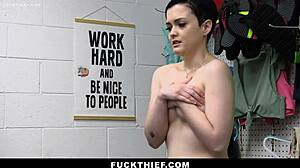 teen stealing vibrator gets arrested by security man