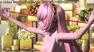 Megurine Luka's Full Nude Mod Reveals Big Tits and Pussy