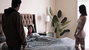 Paralyzed Lady's Innocent Teen Body in Hardcore Domination