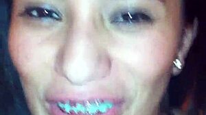 Whipping sadomasochism session, intense pain play