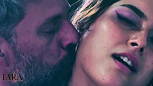 Latina Slut Gets Cumshot on Barefoot Ass