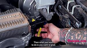 Anak tiri remaja 18+ hormon ini tak bagi ayah tiri kerja, hisap dia kasar dalam POV!