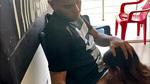 Stepsister craves big cock first time?