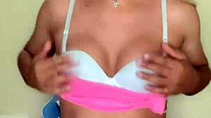 Transsexual With Small Tits Crossdresses As Diabla In Intense Action