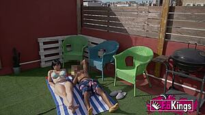 Nadja Felt So Excited Seducing Her Hot Neighbor And Got Surprised By His Monster Cock