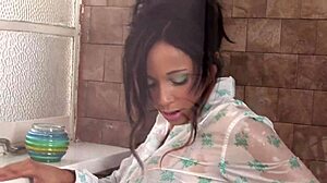 romana gets fucked in the shower first time