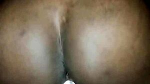 My sweet hairy pussy is riding this monster bbc so wet and hard