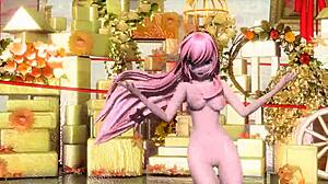Megurine Luka's Full Nude Mod Reveals Big Tits and Pussy