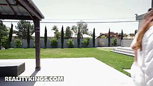 Nolina nyx's oiled tits arouse xander for passionate fucking