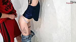 fuck petite european teen stepsister hard while parents are away, leading to orgasm.