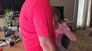 stepmom strokes before bedtime 😏