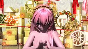 Megurine Luka's Full Nude Mod Reveals Big Tits and Pussy