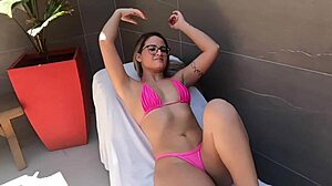 Blonde Amateur Cums Hard Riding Huge Cock Barefoot At Motel Party Then Gets Cum In Mouth