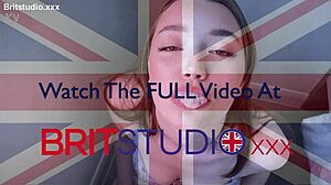 british uni student gives an epic blowjob session