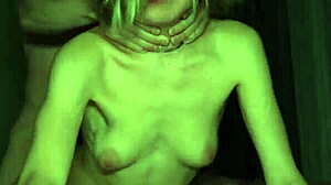 Cute Blonde Girl Feels Intense Pleasure With Neighbor's Monster Cock